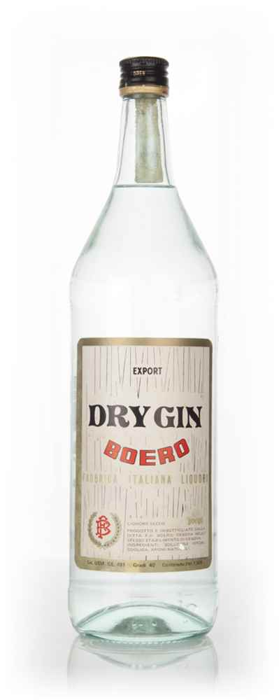 Boero Export Dry Gin - 1970s