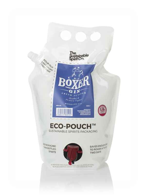 Boxer Gin Eco-Pouch (The Sustainable Spirit Co.)