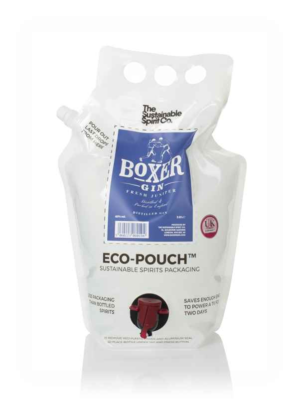 Boxer Gin Eco-Pouch (The Sustainable Spirit Co.)