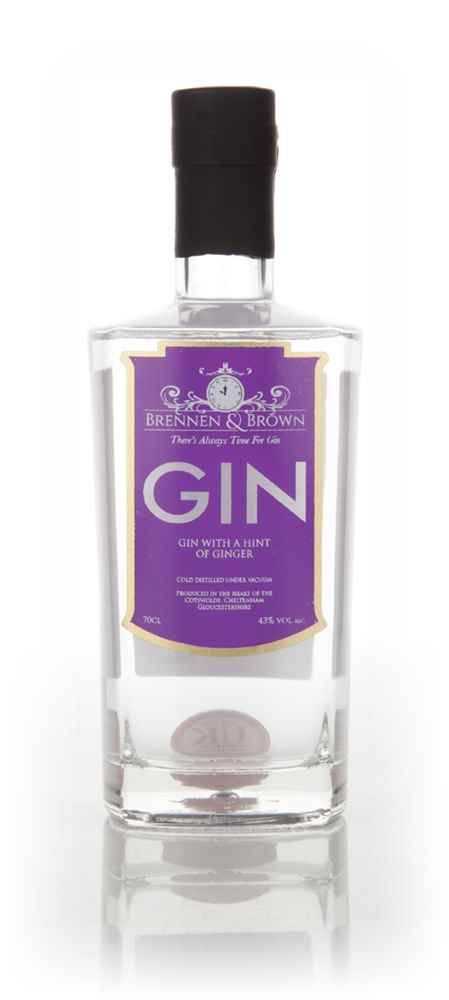 Brennen & Brown Gin with A Hint Of Ginger