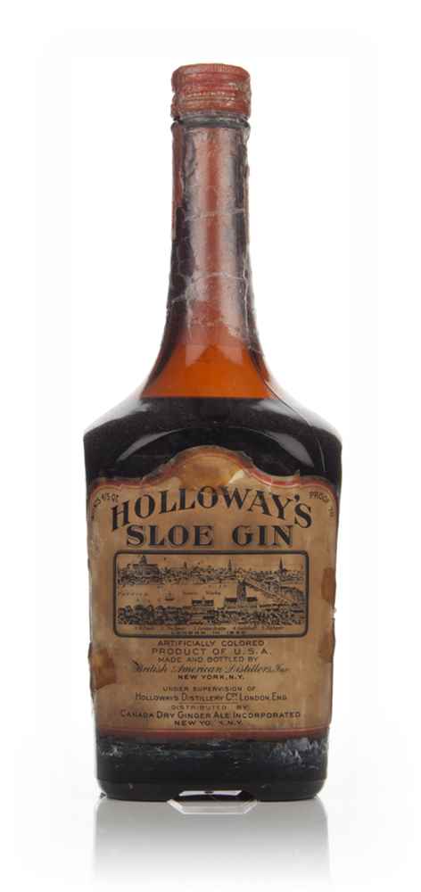 Holloway’s Sloe Gin - 1950s
