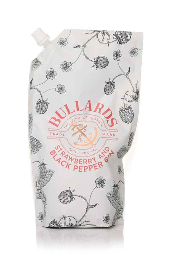 Bullards Strawberry & Black Pepper Gin Pouch