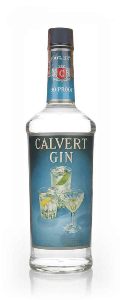 Calvert Dry Gin - 1970s