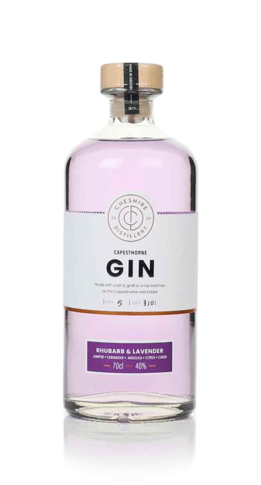 Capesthorne Rhubarb & Lavender Gin