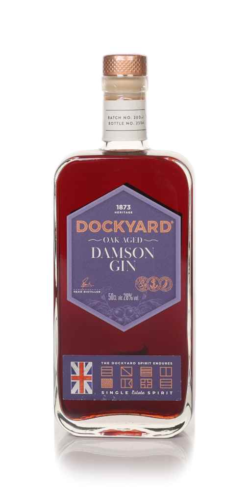 Copper Rivet Dockyard Oak Aged Damson Gin