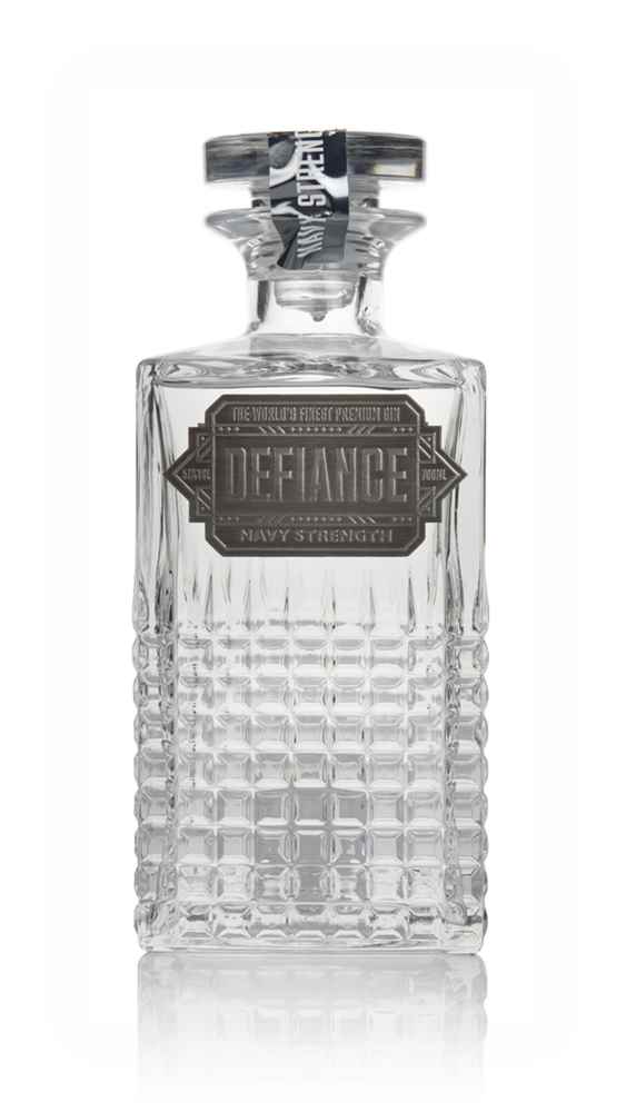 Defiance Navy Strength Gin Decanter