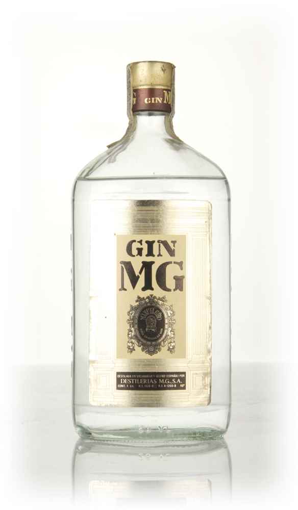 Gin MG (40%, 1L) - 1970s