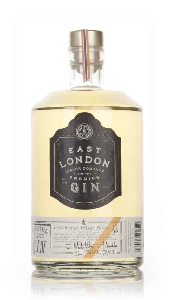 East London Liquor Company Barrel Aged Gin - Ex-White Wine Cask