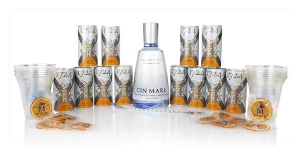 Gin Mare and 1724 Tonic Home Bar Set
