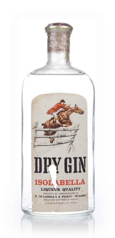 Isolabella Dry Gin 42% - 1960s