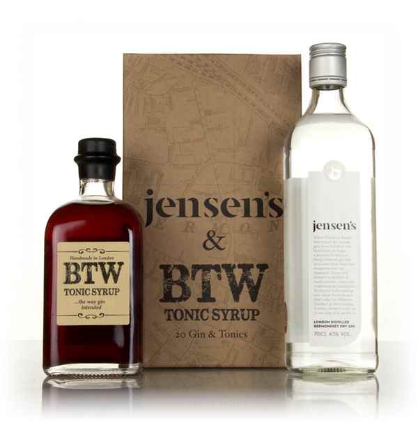 Jensen's Bermondsey Gin & Bermondsey Tonic Syrup Gift Pack
