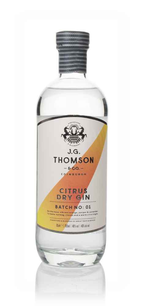 J.G. Thomson Citrus Gin - Batch 01
