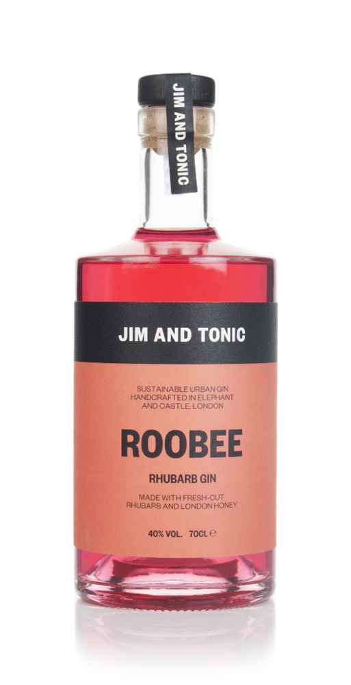 Jim and Tonic Roobee Rhubarb Gin