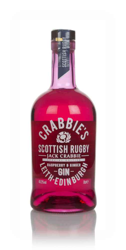 Crabbie's Scottish Rugby Raspberry & Ginger Gin