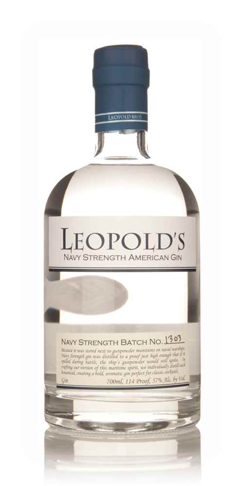 Leopold's Navy Strength American Gin