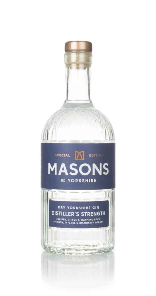 Masons Dry Yorkshire Gin -  Distiller's Strength