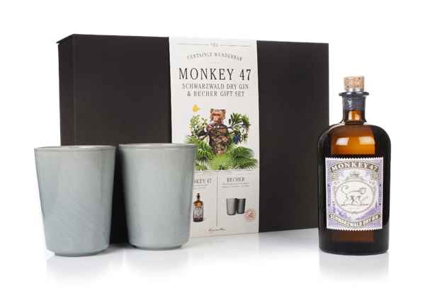 Monkey 47 Gin Gift Set with 2x Cups