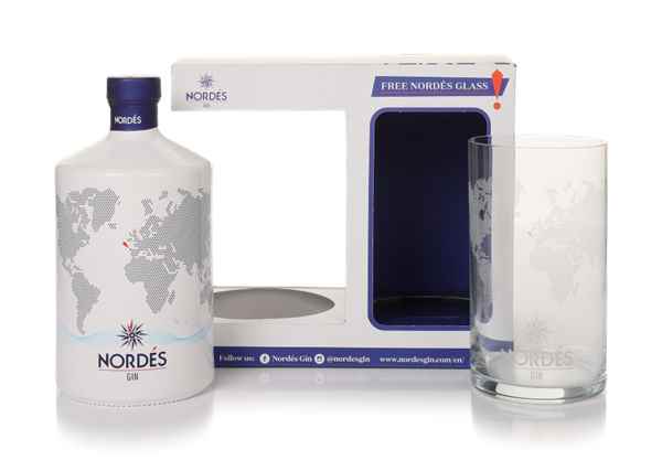 Nordes Atlantic Galician Gin Gift Pack with Glass