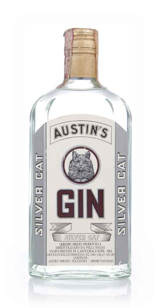 Austin’s Silver Cat Gin - 1960s