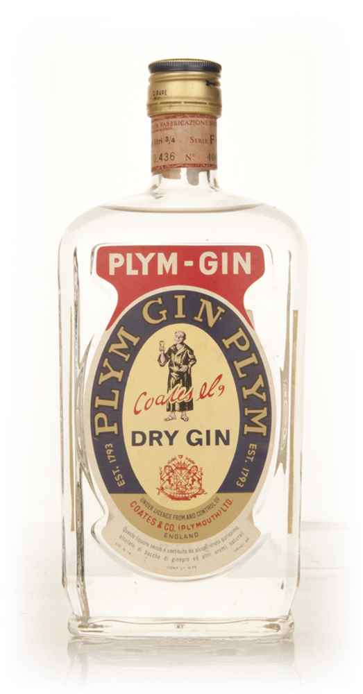 Plymouth Dry Gin - 1960s-70s