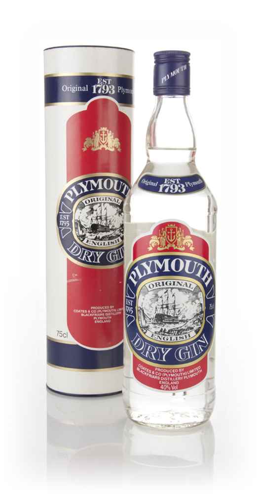 Plymouth Dry Gin - 1980s