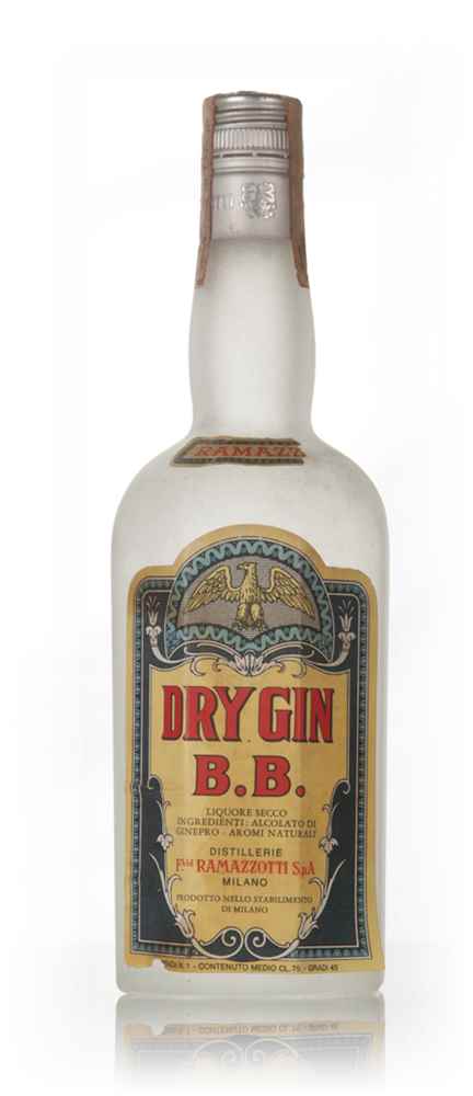 Ramazzotti Dry Gin B.B. - 1960s