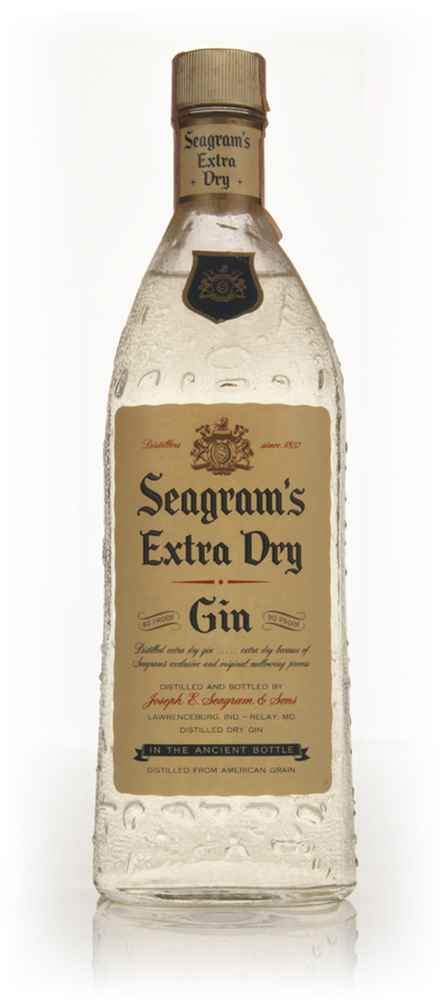 Seagram's Extra Dry Gin - 1960s