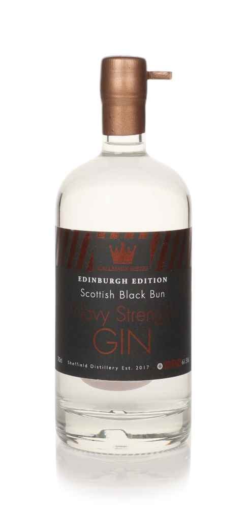 Sheffield Distillery Hallmark Navy Strength Scottish Black Bun Gin - Edinburgh Edition