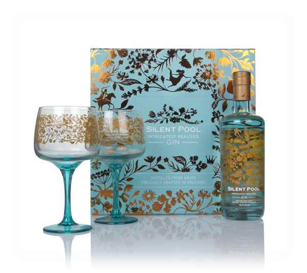 Silent Pool Gin Gift Pack with 2x Glasses
