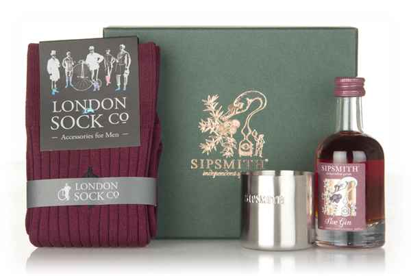 Sipsmith Sloe Gin & Socks Gift Pack - Large