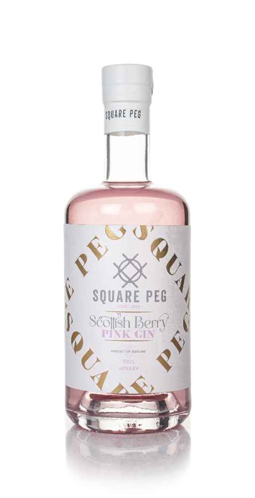Square Peg Scottish Berry Pink Gin 
