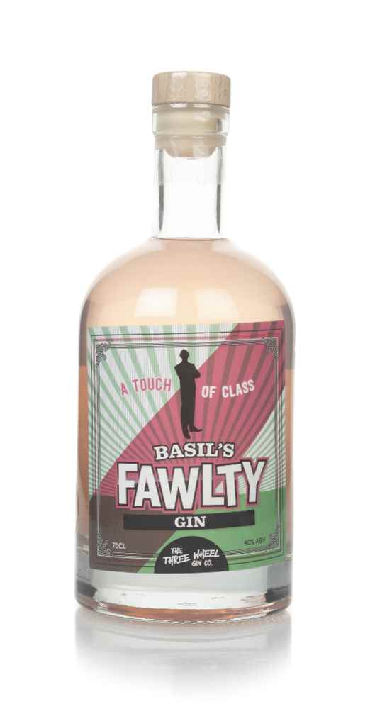 Three Wheel Gin Co. Basil's Fawlty Gin