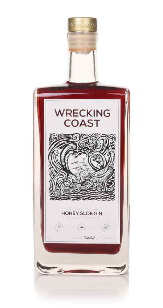 The Wrecking Coast Honey Sloe Gin (2022 Release)