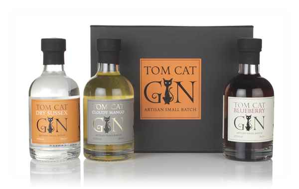 Tom Cat Gin Trio Gift Pack (3 x 20cl)
