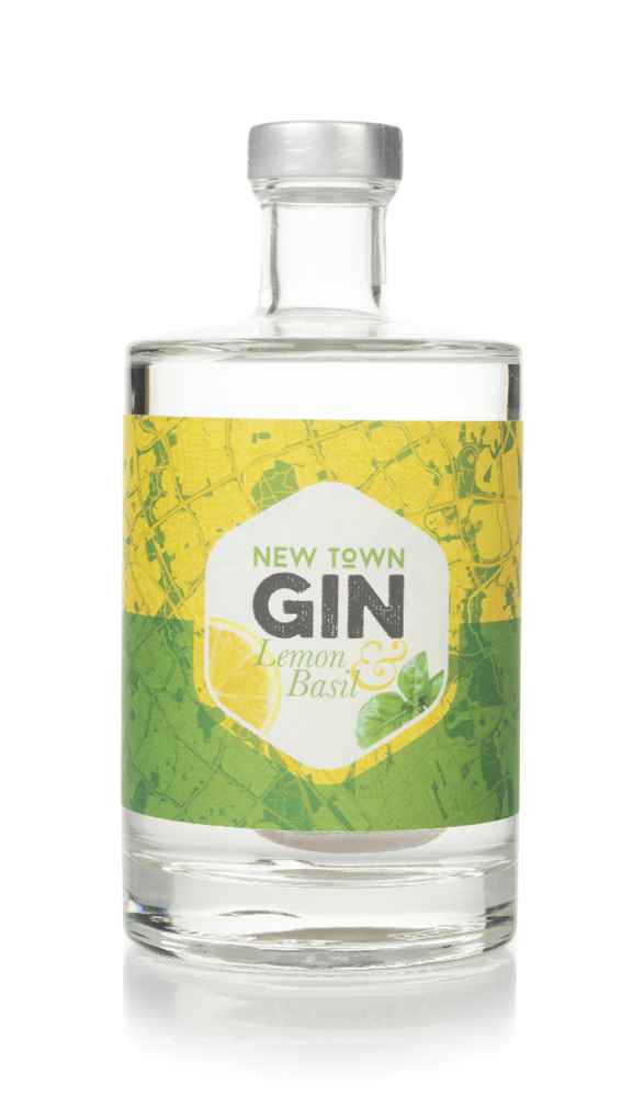 New Town Gin Lemon & Basil