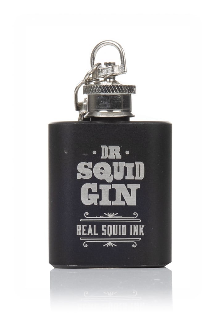 Dr. Squid Gin Miniature Hip Flask