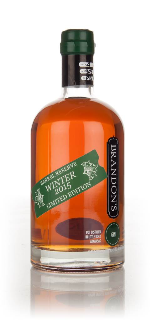 Brandon's Barrel Reserve Gin - Winter 2015 Limited Edition product image