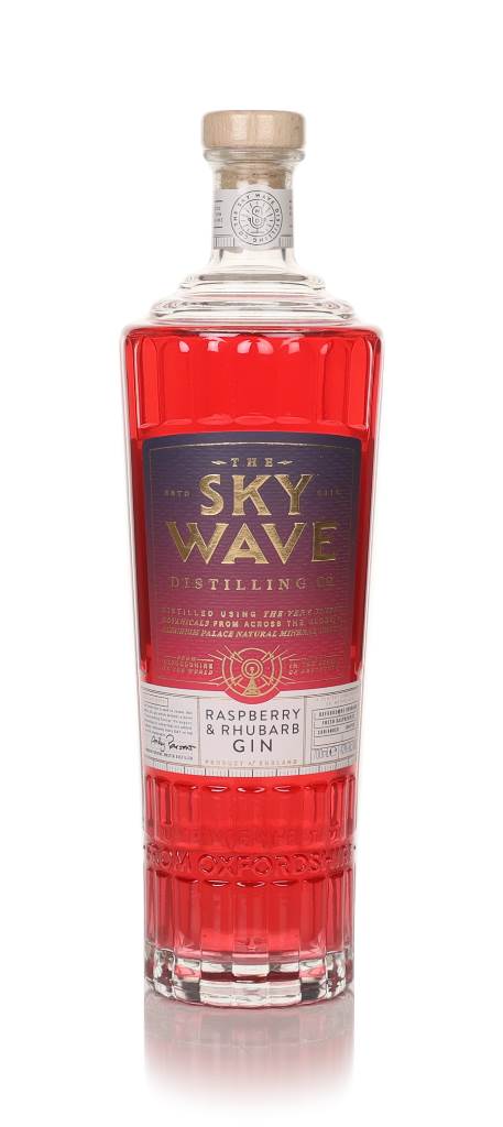 Sky Wave Raspberry & Rhubarb Gin (70cl) product image