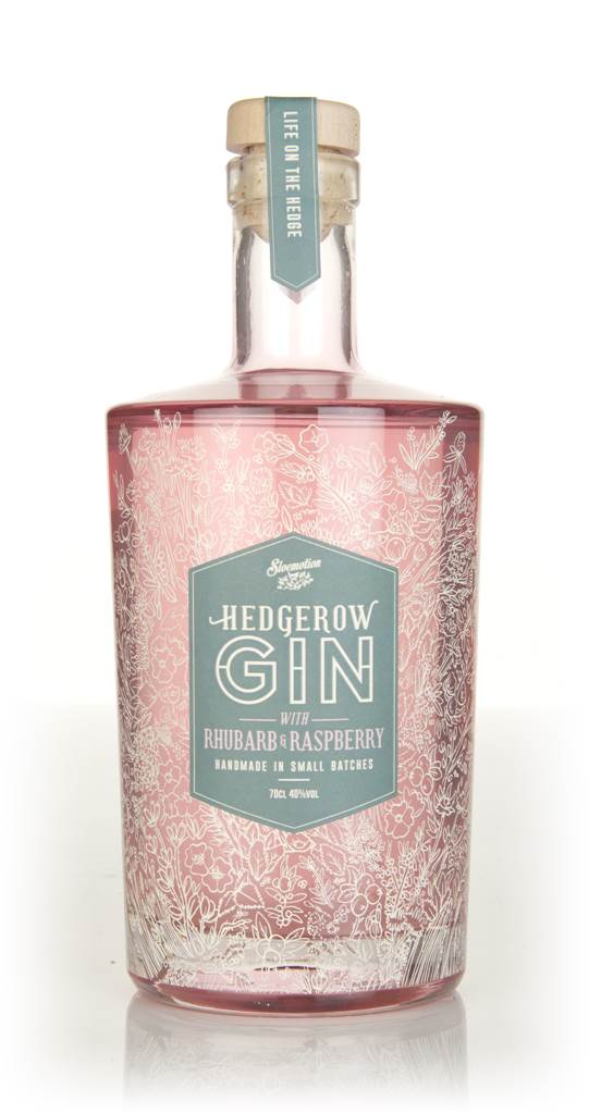Sloemotion Hedgerow Gin - Rhubarb & Raspberry product image