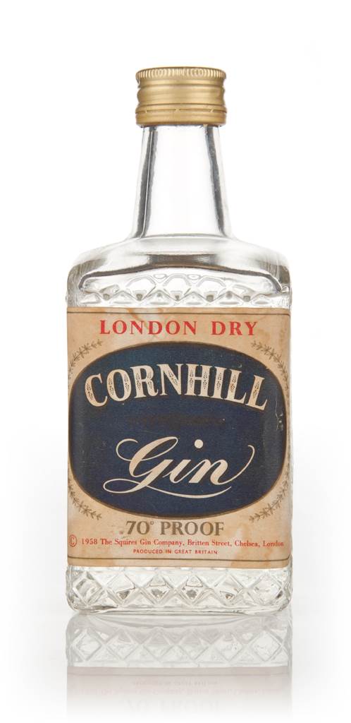 Cornhill London Dry Gin - Late 1950s/Early 1960s product image