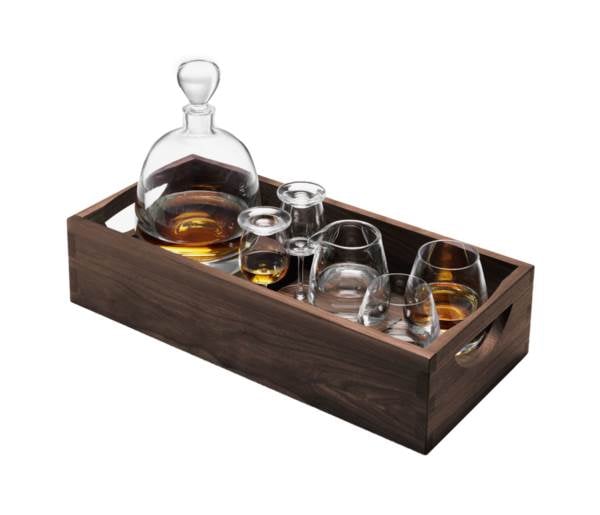 LSA Whisky Islay Connoisseur Set & Walnut Tray product image