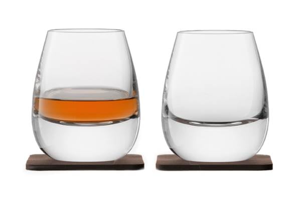 LSA Whisky Islay Tumblers & Walnut Coasters (Set of Two) product image
