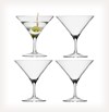 LSA Bar Martini Glasses (Set of Four)