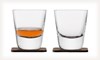 LSA Whisky Arran Tumblers & Walnut Coasters (Set of Two)