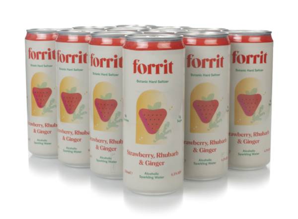 Forrit Strawberry, Rhubarb & Ginger (12 x 330ml) product image