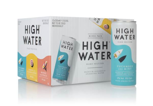 High Water Mixed Pack Hard Seltzer (12 x 250ml) product image
