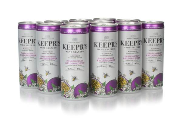 Keepr's Passionfruit & Elderflower Hard Seltzer (12 x 250ml) product image