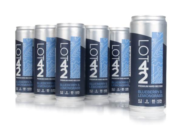 Lot 42 Blueberry & Lemongrass Hard Seltzer (12 x 330ml) product image