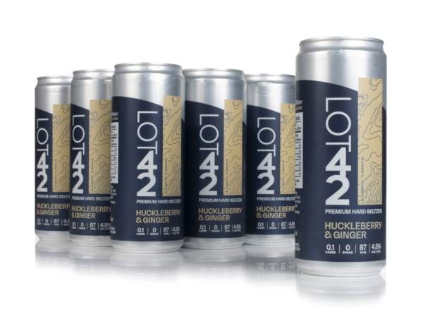 Lot 42 Huckleberry & Ginger Hard Seltzer (12 x 330ml) product image