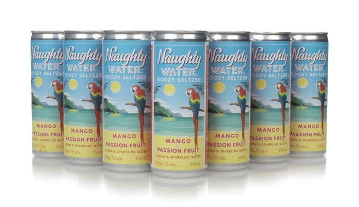 Naughty Water – Mango & Passion Fruit (12 x 250ml)